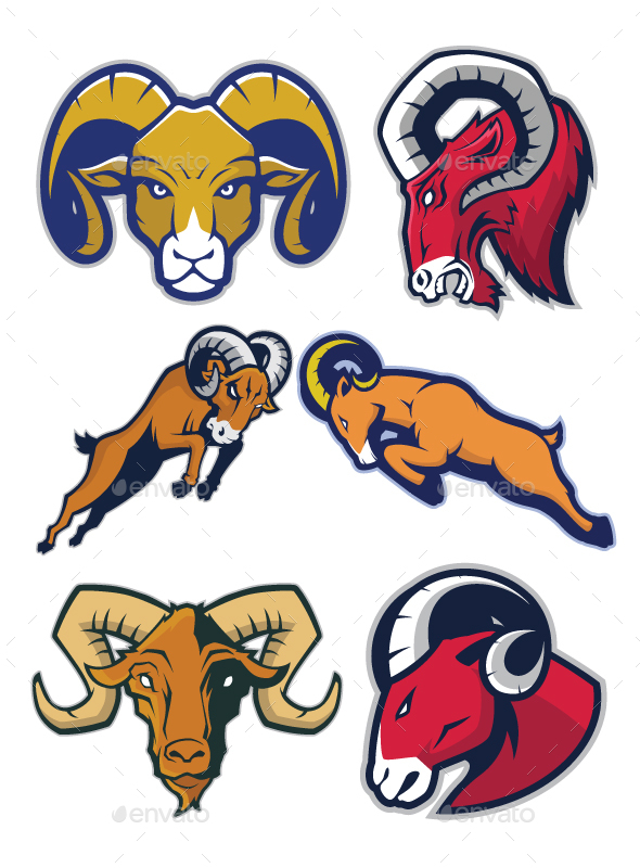 Ram Mascot Logo By Sundatoon Graphicriver